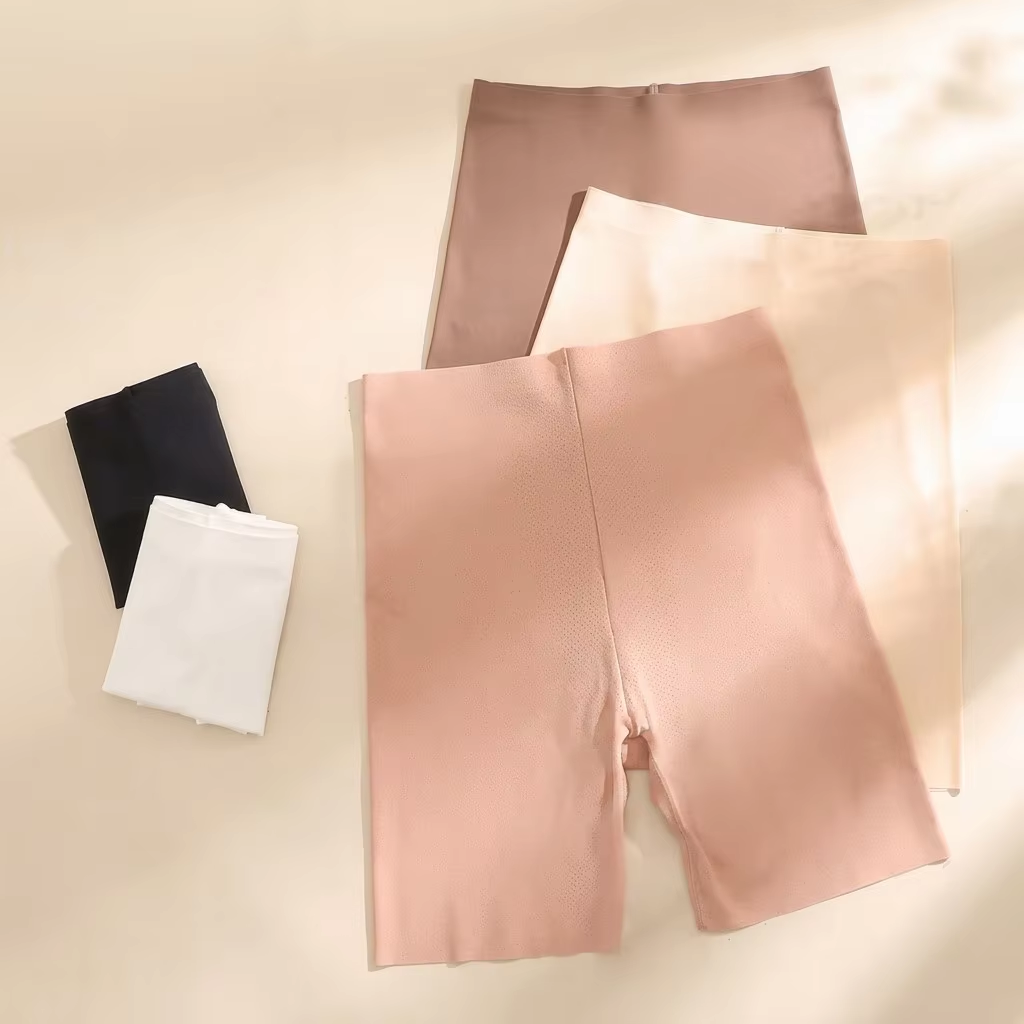 OEM ODM Naadloze High Waist Seamless Dames Boyshorts Onderjurk Anti-Chafing Laser Cut Boyshorts Ondergoed